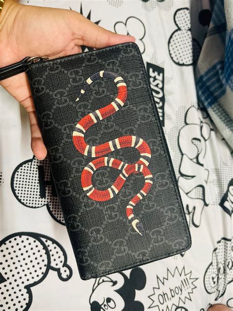 kingsnake gucci snake|Gucci wallet kingsnake.